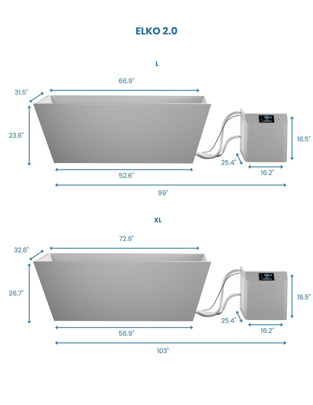 Elko Cold Plunge Tub